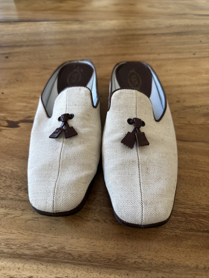 Zapatos Tod's Flat Mules para mujer talla 37,5