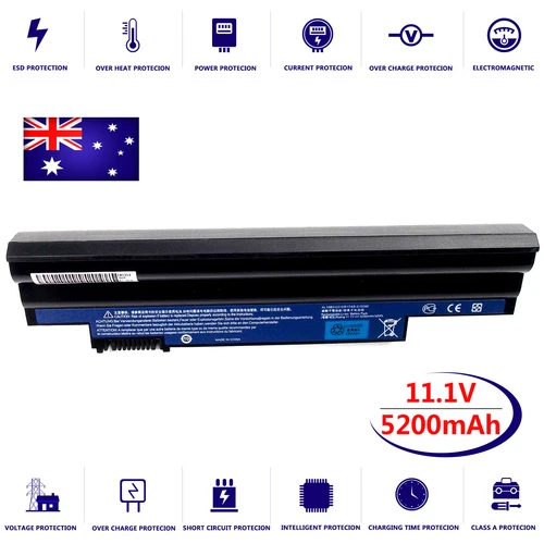 Battery for Acer Aspire One AOD255-1134 D260E D260-2028 D260-2203 D257E Laptop - Picture 1 of 9