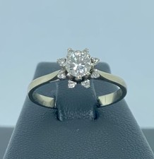 ANELLO CLUSTER IN ORO BIANCO