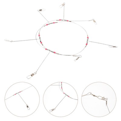 Balance String Hook Tracer Rigs Sea Fishing Reliable Wire Leader Leaders