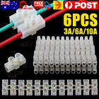 <!--F#f_0-->6X Barrier Screw Terminal Block Wire Dual Connector Strips 12 Position 3/6/10A<!--F/-->