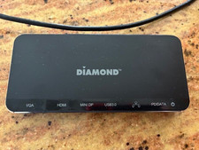 3 sets - Diamond USB-C Triple display docking station - 4K HDMI Mini DP, VGA