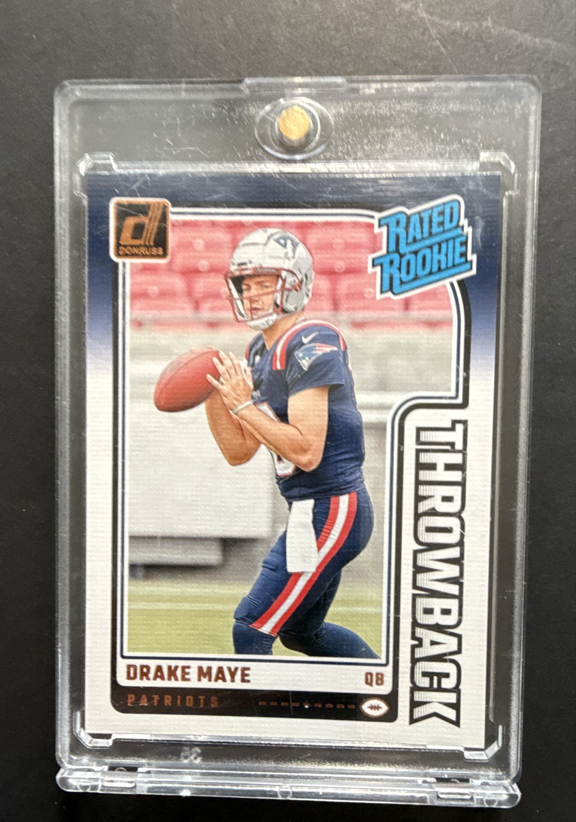 2024 Panini Donruss - Rated Rookie Drake Maye #379 Canvas (RC)