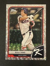 Euiji Yang 2023 Topps World Baseball Classic Silver Foil /99 South Korea