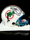REGGIE BUSH SIGNED MINI HELMET (Only Dolphins Mini) RARE JSA CERTIFIED