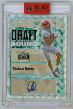 ISAIAH BOND Auto - Prismatic Parallel Draft Bound #/2 2024 Leaf Metal #DB-IB1