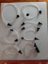A lot of FPLC tubing connectors, as shown in the photo, used