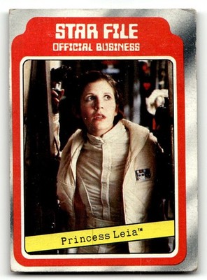 1980 Topps Star Wars: The Empire Strikes Back #3 Princess Leia