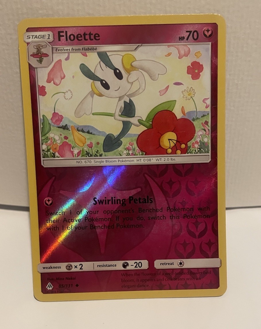 Pokémon TCG Floette Reverse Holo Stage 1 Fairy Pokémon Card 85/131 70 HP