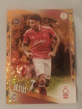2025-26 Topps UEFA Club Igor Jesus Orange Rookie RC 17/25 #161 Nottingham