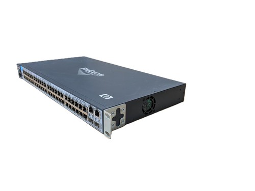 HP Procurve J9020A 48 Port Fast Ethernet Network Switch 2510-48 + 2x RJ45 / SFP - Picture 3 of 9