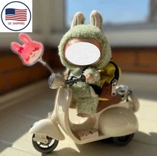 Doll Scooter for LUFUFU, Doll Scooter for 17cm Dolls, Doll Motorcycle Doll Decor