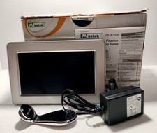 Mustek PF-A700B 7 Inch Digital Photo Frame - Tested and Working