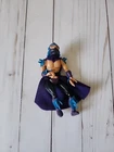 Teenage Mutant Ninja Turtles Shredder Figure  Action Toy Cape Belt Vintage 80's