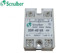 Single Solid State Relay Voltage Regulator SSR-40VA 40A Potentiometer Control AC