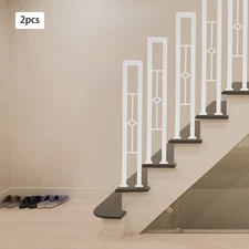 U-Shaped Stair Handrail, Iron Hand Rails Decorative Railing