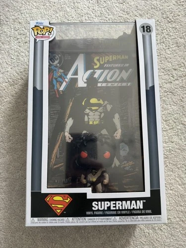DC Comics Action Comics #644 Superman Funko Pop! Comic Cover Figure #18