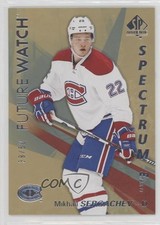 2016 SP Authentic Spectrum Gold 39/50 Future Watch Level 3 Mikhail Sergachev 0ll