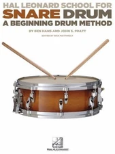 Hal Leonard School for Snare Drum : A Beginning Drum Method Paper