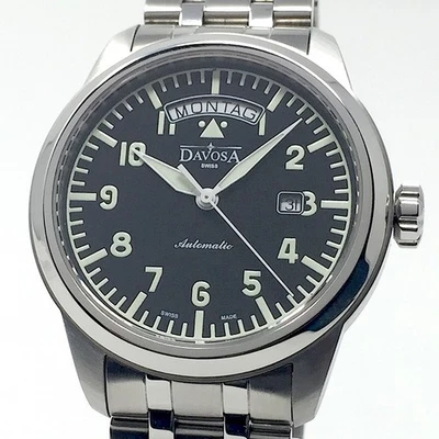 Davosa (like new & unworn) Simplex Pilot Day-Date Automatic 161.431.50 - Bild 1 von 4