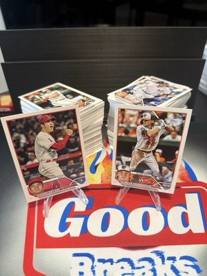 2023 Topps Series 1 Complete Base Set #1-330 Casas, Harris, Gunnar, Adley RC