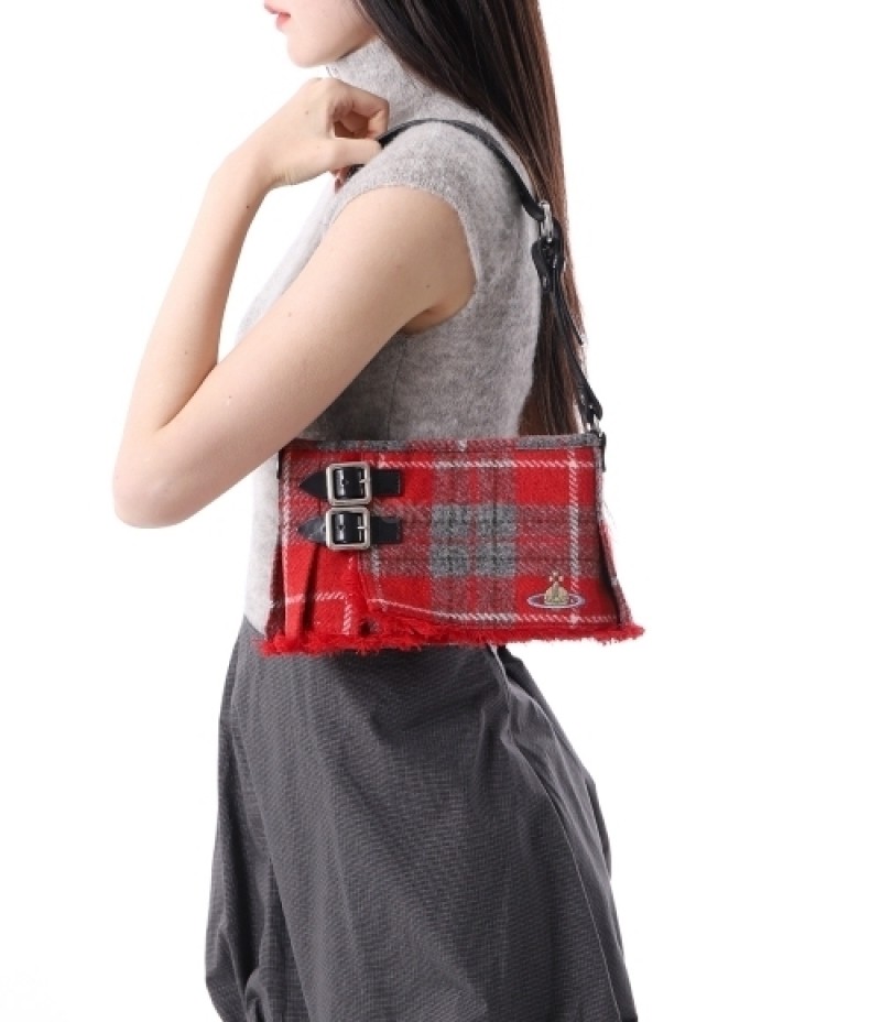 Vivienne Westwood HEATHER SHOULDER BAG Check Women's From
