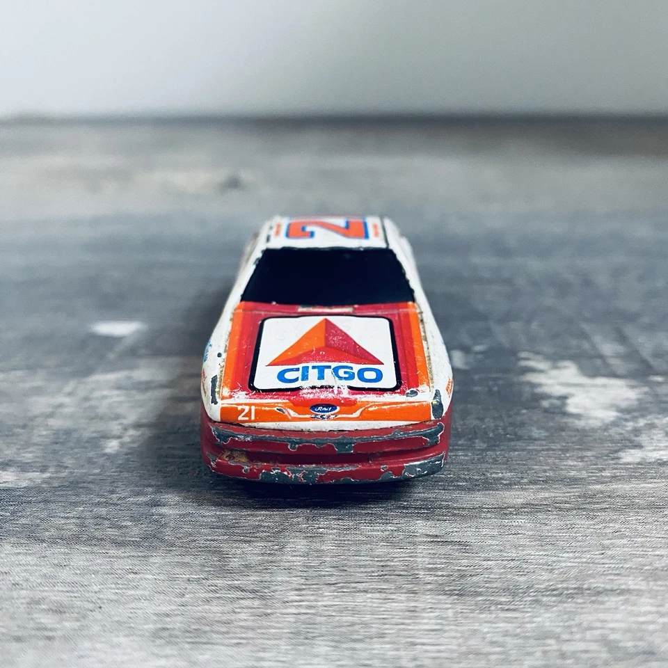 Road Champs Stock Car Citgo #21 Morgan Shepherd Nascar 1:64 Die Cast - Image 2 of 4