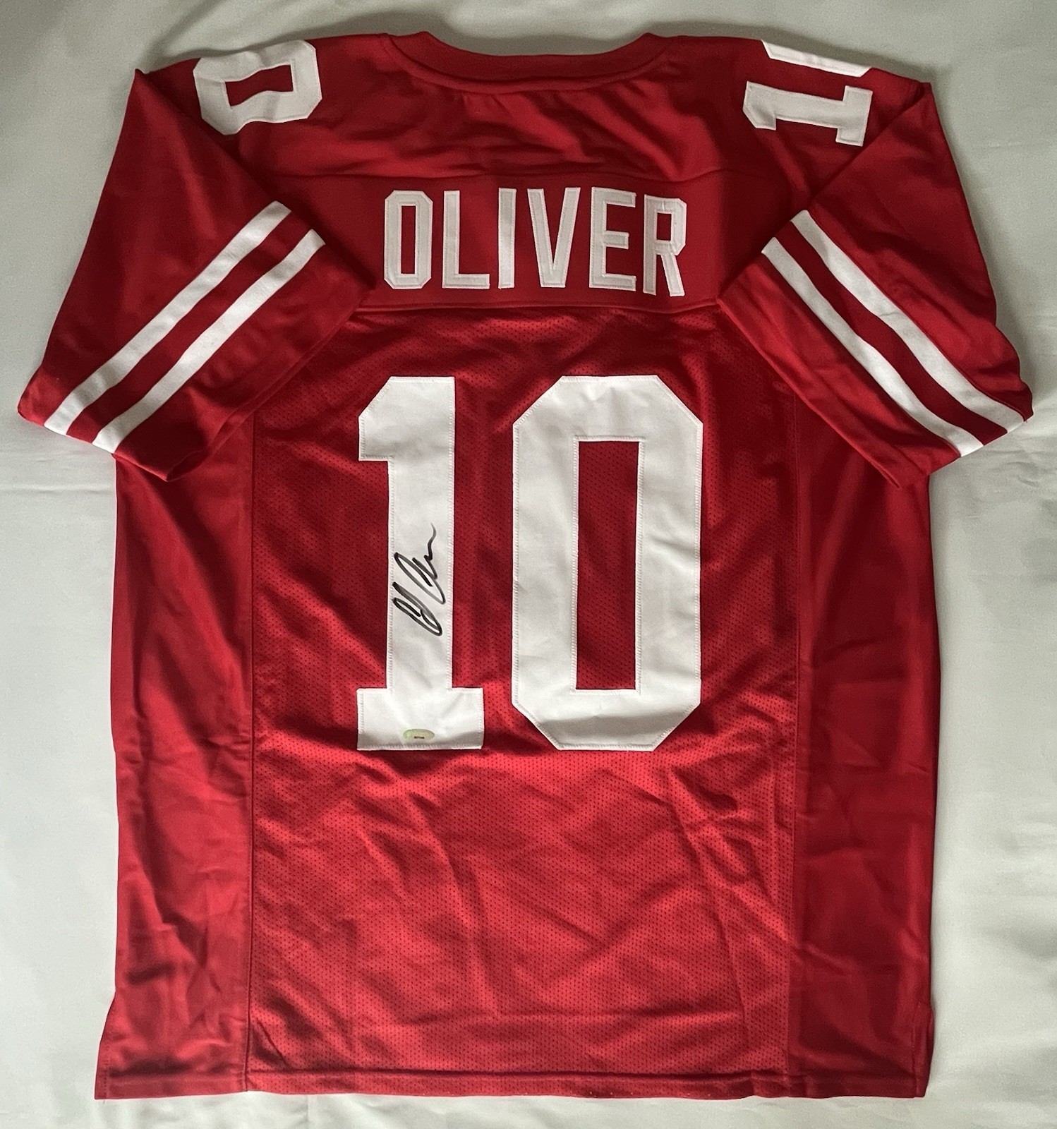 Ed Oliver Autographed Signed Houston Cougars Jersey TRISTAR COA 