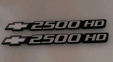 GM 2001-07 Chevy  2500HD Silverado pickup  door emblem **PAIR*