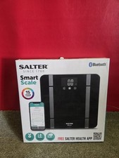 Salter Bluetooth Smart Analyser Bathroom Scale - Black -