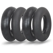 4.00-6 Tire and Inner Tube Set, 2 Pack, 13" Heavy Duty Tire and Wheel, TR-13 ...