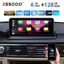 6+128G F�r BMW E90 E91 2005-12 CarPlay Android 15 Autoradio GPS Navi WIFI 4G-LTE