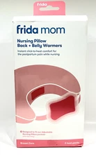 Frida Mom Nursing Pillow Back + Belly Warmers Reusable Click-to-Heat Relief