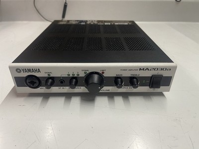 Yamaha ma2030a compact power amplifier mixer US model 120v
