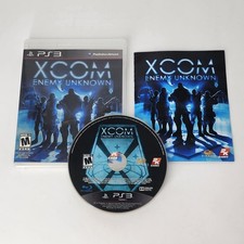 XCOM: Enemy Unknown (PlayStation 3, 2012) Complete CIB w/ Manual - NICE DISC!