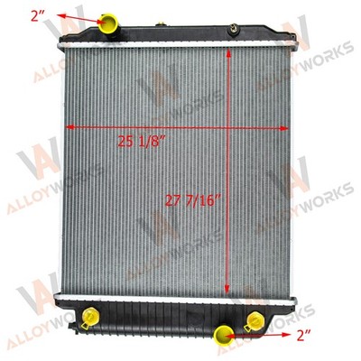 Radiator For 2007-10 Freightliner MB Line MT45 / 2003-10 MT55 5.9L 6.7L #559387A
