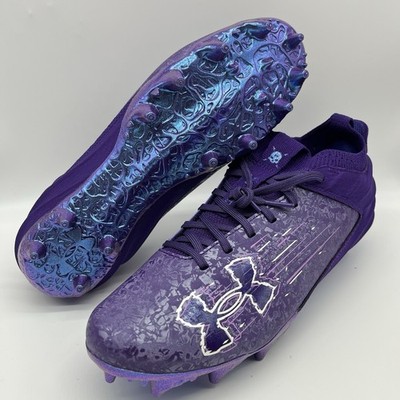 Under Armour Blur Smoke 2 MC Suede Football Cleats Mens 12  display picture 2