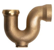 Dearborn Cast Brass NY trap 17 gauge H753-3 1-1/4" NEW 9050837B