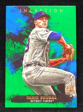 Tarik Skubal 2021 Topps Inception RC Parallel Variation Green Rookie #5
