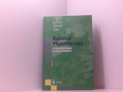 Rational Phytotherapy: A Physician's Guide to Herbal Medicine a physicians' guid