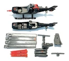 Hasbro Vintage 1983 G.I. Joe Cobra Fang Vehicle Part Lot 3.75”