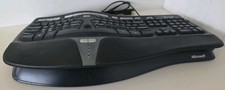 Microsoft Natural Ergonomic Keyboard w/ Riser 4000 v1.0 KU-0462 USB