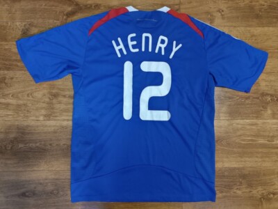 France National Team 2007/2008 Football Jersey Shirt Home Adidas