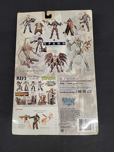 MCFARLANE SPAWN THE MOVIE SPAWN FIGURE ULTRA ACTION 1997 NOC - Picture 2 of 3