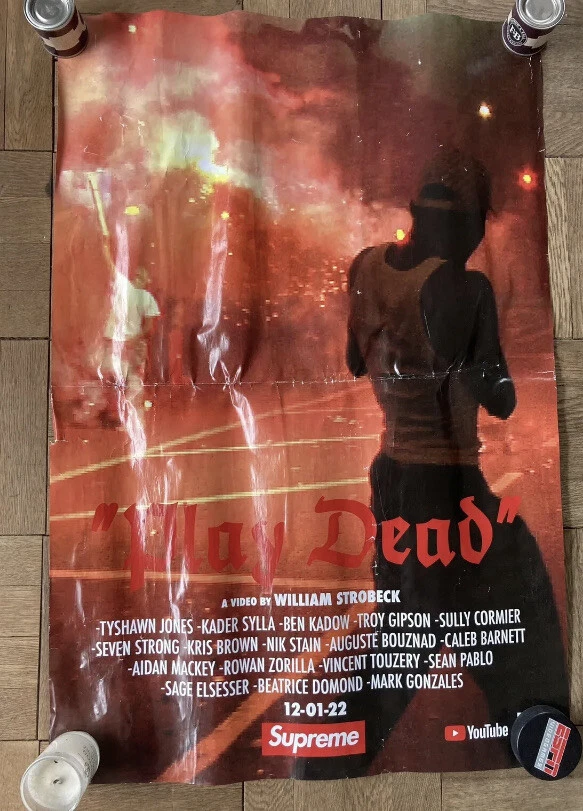 Supreme PLAY DEAD TWO 2 POSTERS FOR SALE Size 24 x36 2 Posters What A Deal