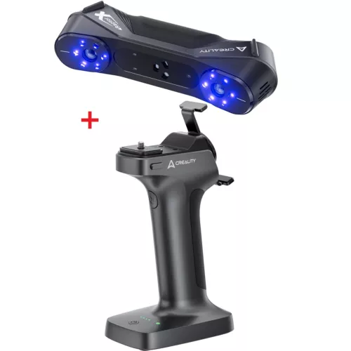 Creality RaptorX 3D Scanner kabellos Hybrid Blauer Laser NIR 0,02 mm Genauigkeit