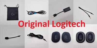 Logitech Etui 3,5mm Kabel USB Adapter Y-Adapter Mikrofon Ohrpolster G PRO X