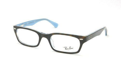 Occhiali da vista Ray-Ban RB 5150 5023 moda uomo donna rettangolare  bicolore | eBay