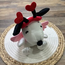 Hallmark Snoopy Cupid Valentines Day Plush 9" Stuffed Animal