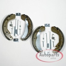 Bremsbacken Ø 203 mm mit Zubehör Satz hinten für Hyundai Getz